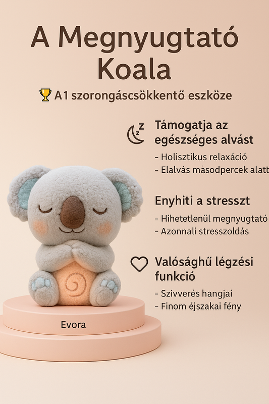 Koala® - lélegző plüss