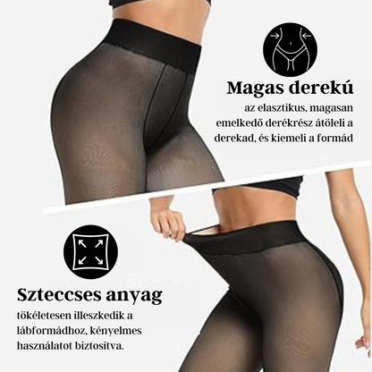 ThermoSoft™ - Harisnya hatású bélelt leggings